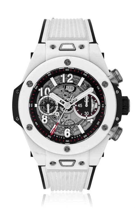 white hublot mens watch|Hublot unico white.